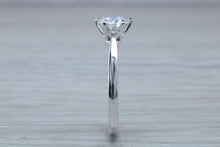 Load image into Gallery viewer, One carat Moissanite Diamond Solitaire