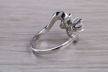 Load image into Gallery viewer, Two Half carat Moissanite Diamond Statement Ring