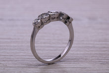 Load image into Gallery viewer, Traditional One carat Moissanite Diamond Eternity Ring