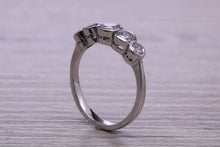 Load image into Gallery viewer, Traditional One carat Moissanite Diamond Eternity Ring