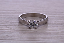 Load image into Gallery viewer, One carat Moissanite Diamond set Chunky Solitaire