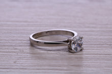 Load image into Gallery viewer, One Carat Certified Diamond set Platinum Solitaire