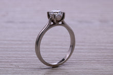 Load image into Gallery viewer, One Carat Certified Diamond set Platinum Solitaire