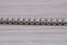 Load image into Gallery viewer, Two carat Diamond set 18ct White Gold Tennis bracelet