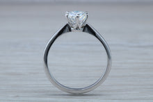 Load image into Gallery viewer, 1.25ct Platinum Diamond Solitaire. Forever One grade Moissanite Diamond