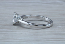 Load image into Gallery viewer, 1.25ct Platinum Diamond Solitaire. Forever One grade Moissanite Diamond