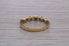 Load image into Gallery viewer, Yellow Gold Marquise and Round cut Diamond set 18ct Yellow Gold Band