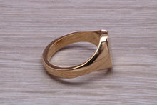 Load image into Gallery viewer, Chunky Oval Yellow Gold Signet Ring, Made from Solid Cast Gold, British Hallmarked