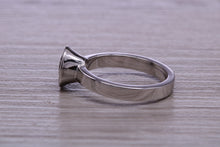 Load image into Gallery viewer, Chunky Rub over set One carat Moissanite Diamond Ring