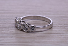 Load image into Gallery viewer, Traditional One carat Moissanite Diamond Eternity Ring