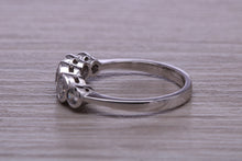Load image into Gallery viewer, Traditional One carat Moissanite Diamond Eternity Ring