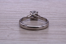 Load image into Gallery viewer, One carat Moissanite Diamond set Chunky Solitaire