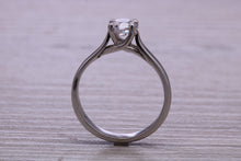 Load image into Gallery viewer, One carat Moissanite Diamond set Chunky Solitaire