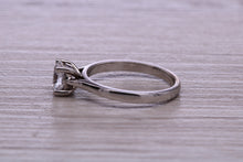 Load image into Gallery viewer, One Carat Certified Diamond set Platinum Solitaire