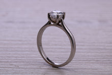 Load image into Gallery viewer, One Carat Certified Diamond set Platinum Solitaire
