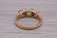 Load image into Gallery viewer, Multi Gemstone set Yellow Gold Ring