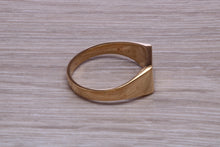 Load image into Gallery viewer, Rectangle Yellow Gold Signet Ring