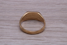 Load image into Gallery viewer, Rectangle Yellow Gold Signet Ring