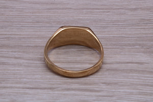 Rectangle Yellow Gold Signet Ring