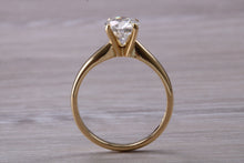 Load image into Gallery viewer, D Colour One Carat GIA Certified Diamond set 18ct Yellow Gold Solitaire
