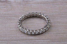 Load image into Gallery viewer, Stunning One carat Full Circle set Platinum Diamond Band
