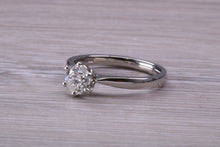 Load image into Gallery viewer, Elegant and Timeless One carat Diamond Solitaire