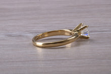 Load image into Gallery viewer, D Colour One Carat GIA Certified Diamond set 18ct Yellow Gold Solitaire