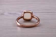 Load image into Gallery viewer, Cabochon cut Moonstone set Rose Gold Ring