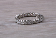Load image into Gallery viewer, Stunning One carat Full Circle set Platinum Diamond Band