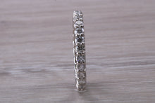 Load image into Gallery viewer, Stunning One carat Full Circle set Platinum Diamond Band