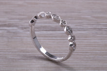 Load image into Gallery viewer, Diamond set Platinum or Yellow Gold Band