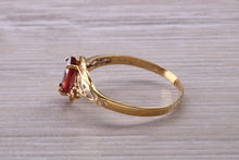 Load image into Gallery viewer, Dainty Garnet Gemstone Ring