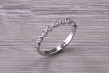 Load image into Gallery viewer, Diamond set Platinum or Yellow Gold Band