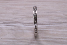 Load image into Gallery viewer, Quarter carat Diamond set Platinum Band