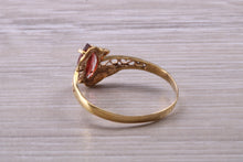Load image into Gallery viewer, Dainty Garnet Gemstone Ring