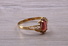 Load image into Gallery viewer, Dainty Garnet Gemstone Ring