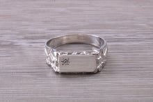 Load image into Gallery viewer, Diamond set Signet Ring