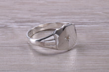 Load image into Gallery viewer, Natural Diamond set Signet Ring