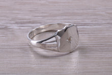 Load image into Gallery viewer, Natural Diamond set Signet Ring