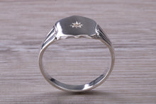 Load image into Gallery viewer, Natural Diamond set Signet Ring