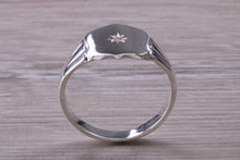Load image into Gallery viewer, Natural Diamond set Signet Ring