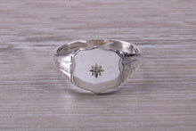 Load image into Gallery viewer, Natural Diamond set Signet Ring