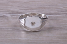 Load image into Gallery viewer, Natural Diamond set Signet Ring