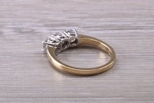 Load image into Gallery viewer, 1.25 carat Traditional Diamond Trilogy Ring
