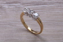 Load image into Gallery viewer, 1.25 carat Traditional Diamond Trilogy Ring