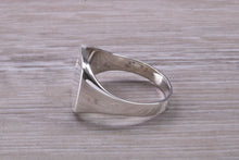 Load image into Gallery viewer, Round cut Emerald set Signet Ring