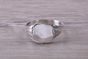 Shield Shaped Signet Ring