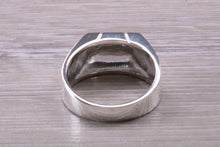 Load image into Gallery viewer, Chunky Diamond set Signet Ring