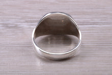 Load image into Gallery viewer, Chunky Round cut Diamond set Signet Ring