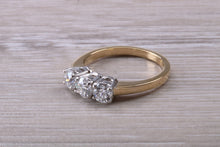 Load image into Gallery viewer, 1.25 carat Traditional Diamond Trilogy Ring